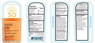 Spf 30 Spray Tahiti Isle Mini (Spf 30 Spray Tahiti Isle Mini)